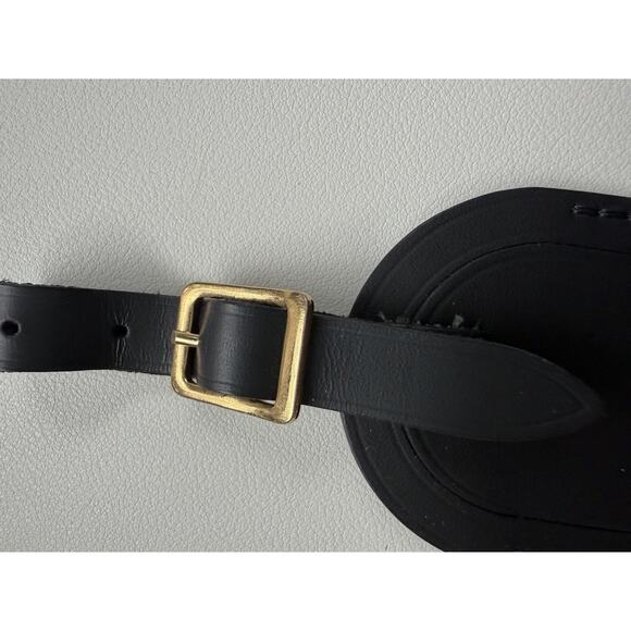 Louis Vuitton Name Tag w/ T H Initials Goldtone Black Large Black - Picture 9 of 15